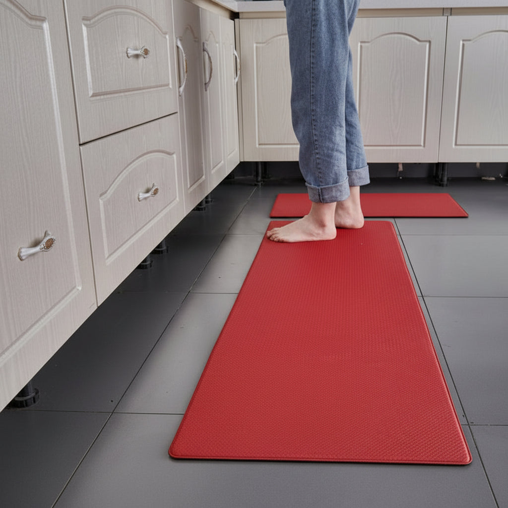 Anti-Fatigue Kitchen Mat - Cushioned Floor Mat for Comfortable Standing All Day