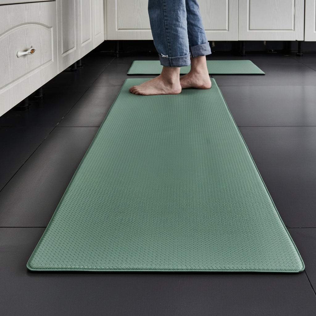 Anti-Fatigue Kitchen Mat - Cushioned Floor Mat for Comfortable Standing All Day