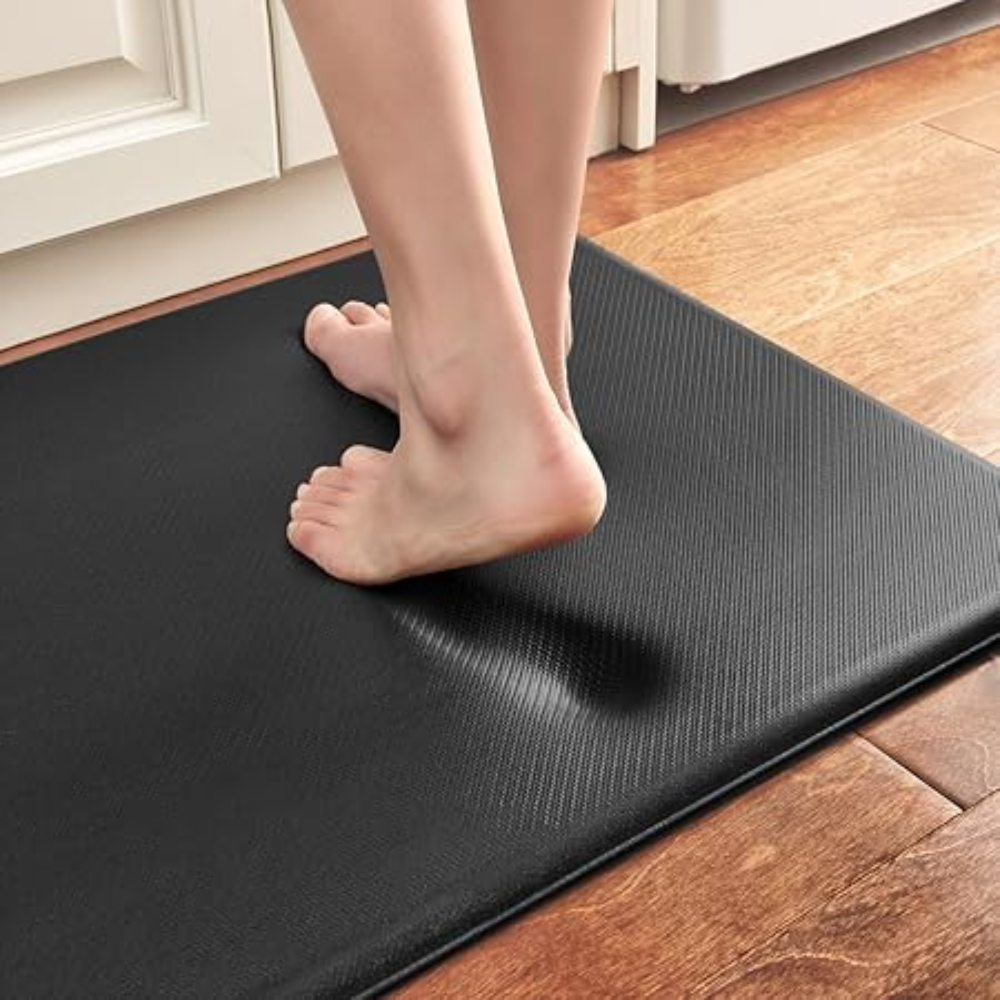Anti-Fatigue Kitchen Mat - Cushioned Floor Mat for Comfortable Standing All Day