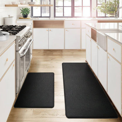 Anti-Fatigue Kitchen Mat - Cushioned Floor Mat for Comfortable Standing All Day