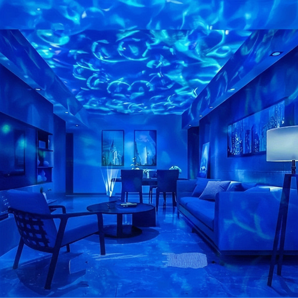 Galaxy Projector LED Light with Aurora Effect for a Dreamy Bedroom Atmosphere