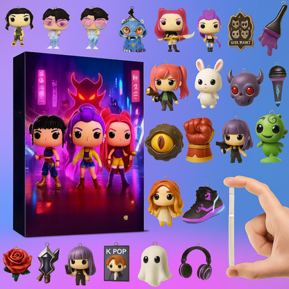 Anime Advent Calendar: Collectible Figures Holiday Box