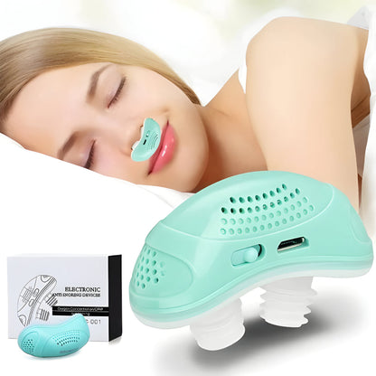 Anti-Snoring Nasal Device — Silicone Sleep Aid for Better Breathing