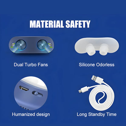 Anti-Snoring Nasal Device — Silicone Sleep Aid for Better Breathing