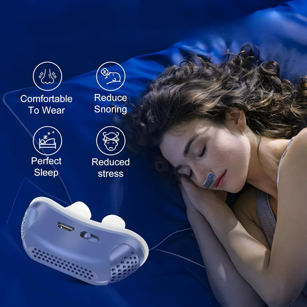 Anti-Snoring Nasal Device — Silicone Sleep Aid for Better Breathing