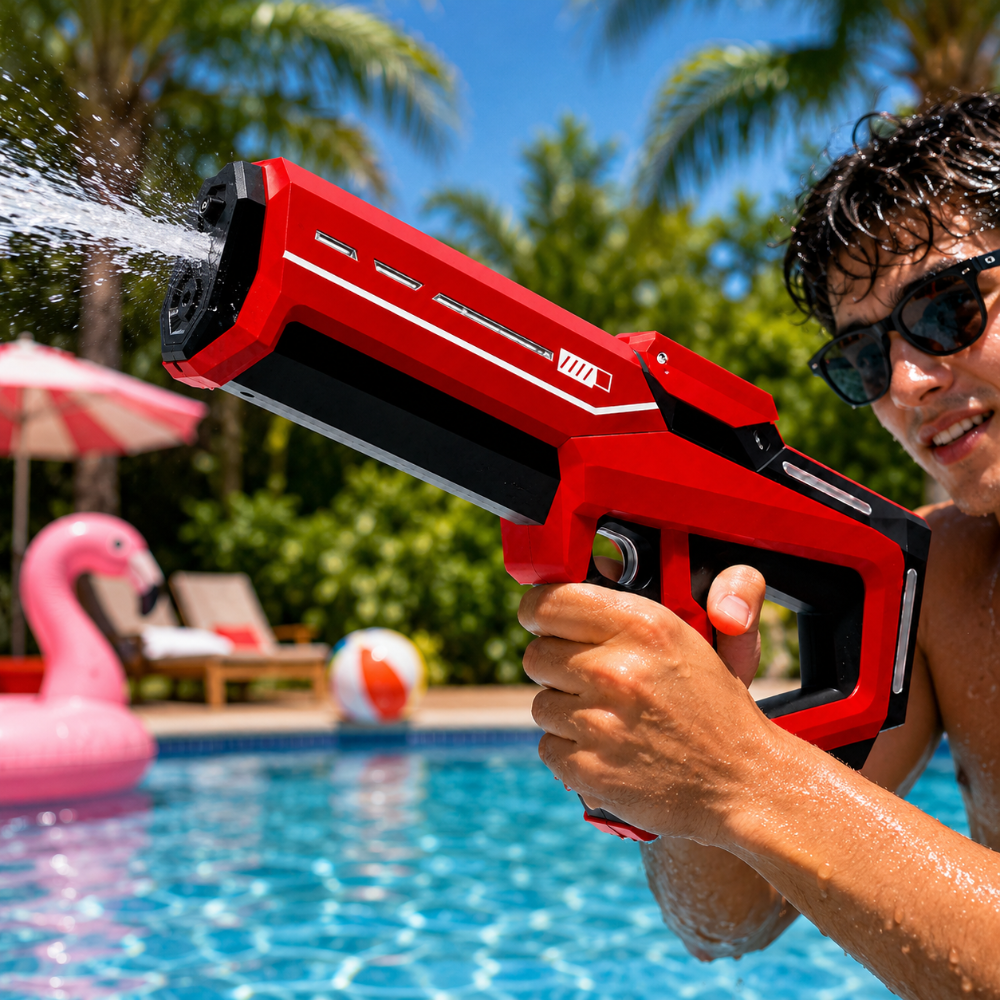 Automatic Water Gun with Large Tank for Outdoor Splash