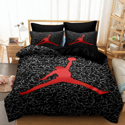 Basketball Duvet Cover Set for Kids & Teens – Sporty Bedding & Bedroom Decor
