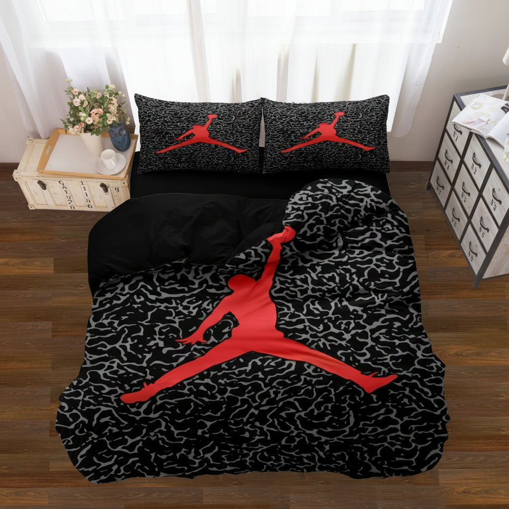 Basketball Duvet Cover Set for Kids & Teens – Sporty Bedding & Bedroom Decor