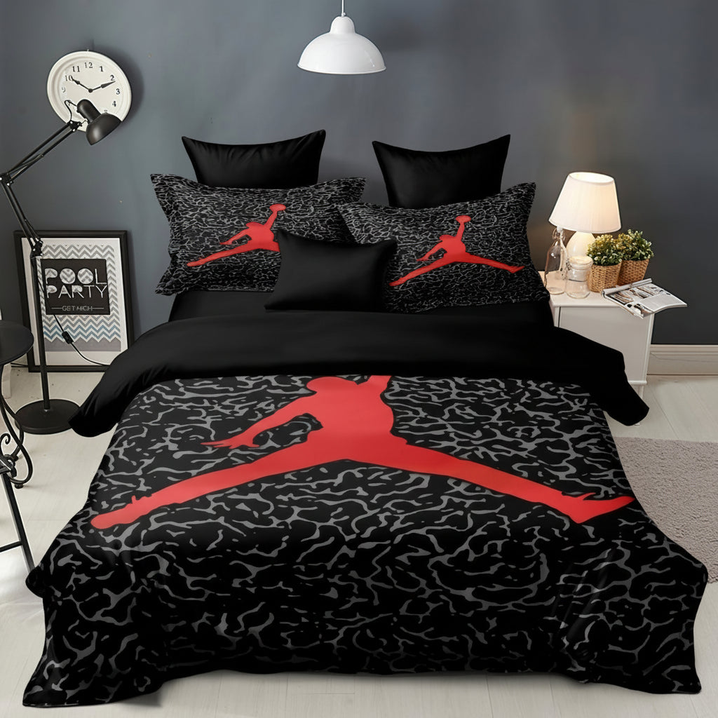 Basketball Duvet Cover Set for Kids & Teens – Sporty Bedding & Bedroom Decor