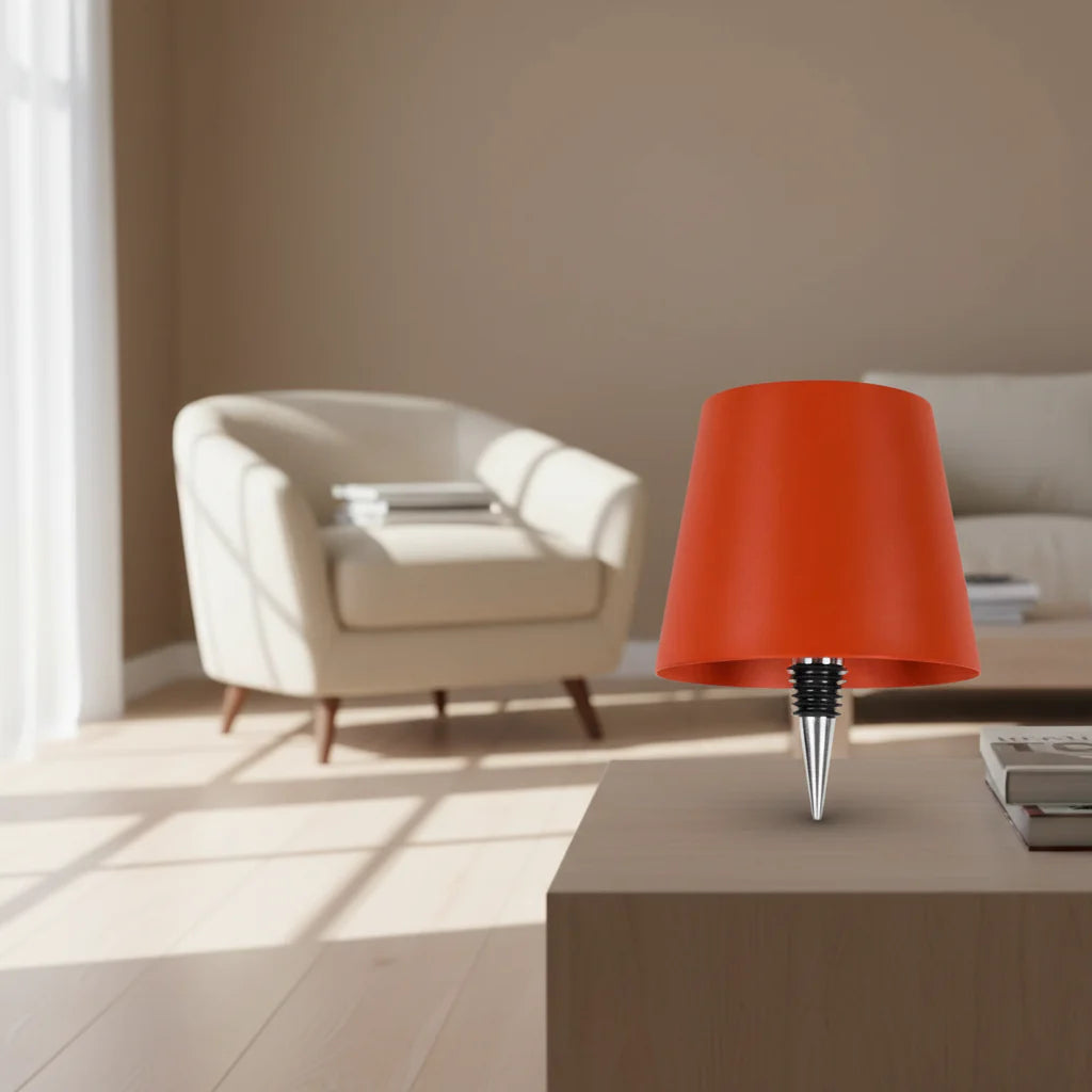 Bottle Table Lamp LED - Decorative Night Light & Mood Lamp for Desk