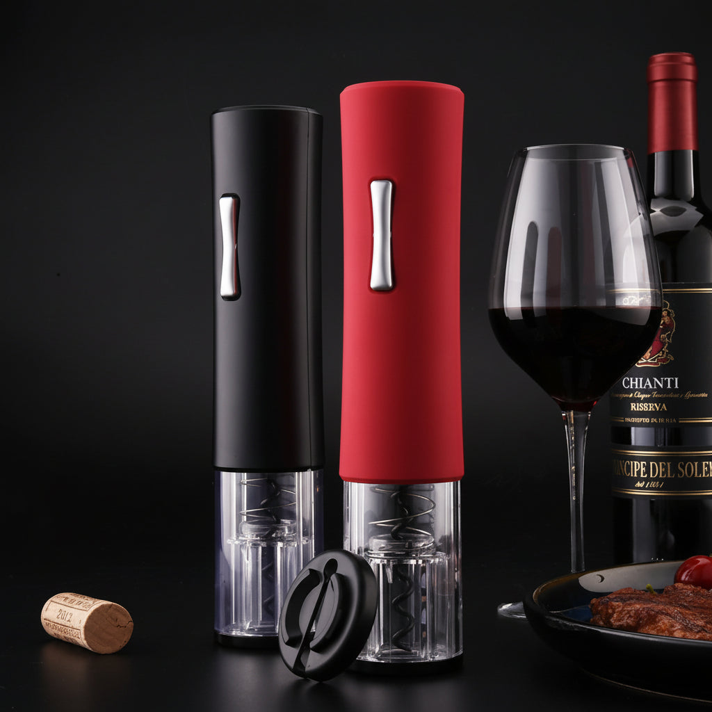 Electric Wine Opener – Automatic Corkscrew for Effortless Bottle Opening