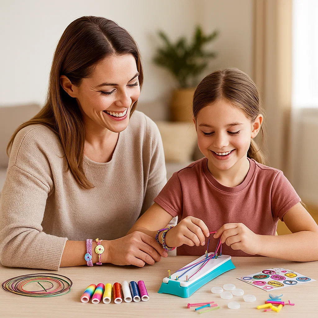 Creative Friendship Bracelet Making Kit - Jewelry Craft Set for DIY Fun