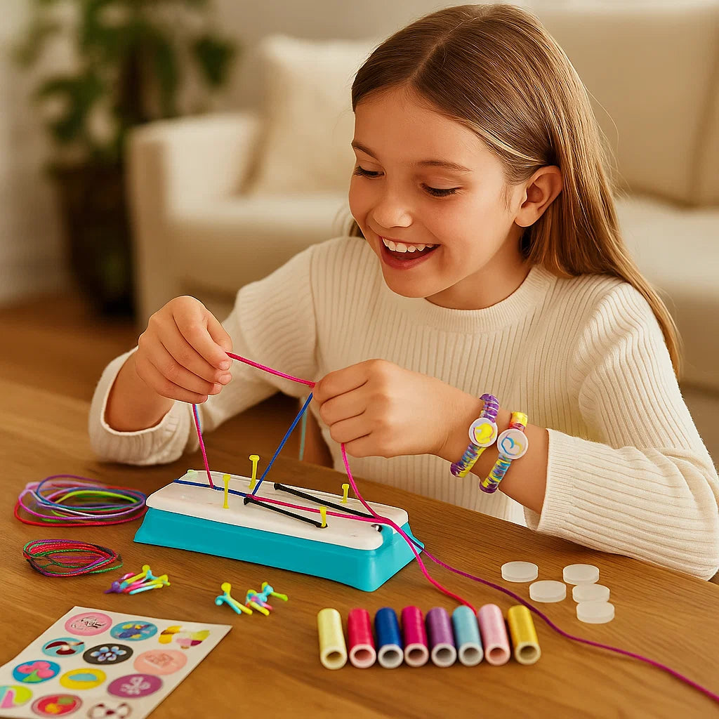 Creative Friendship Bracelet Making Kit - Jewelry Craft Set for DIY Fun