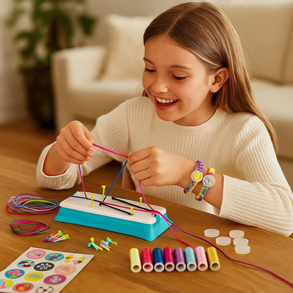 Creative Friendship Bracelet Making Kit - Jewelry Craft Set for DIY Fun