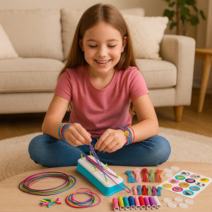 Creative Friendship Bracelet Making Kit - Jewelry Craft Set for DIY Fun