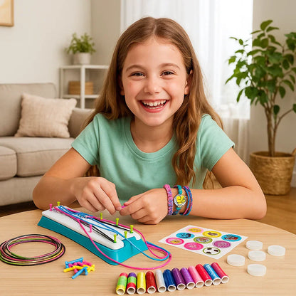 Creative Friendship Bracelet Making Kit - Jewelry Craft Set for DIY Fun
