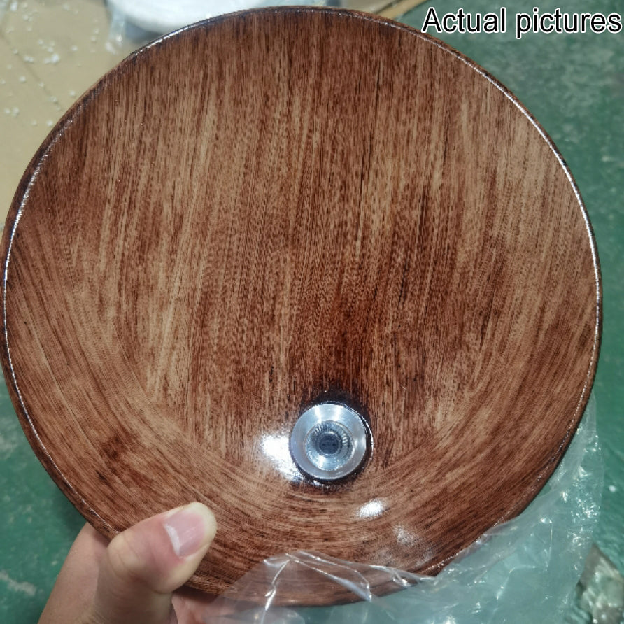 Sleek Modern Round Wall Sconce with Resin & Iron Accent Lighting