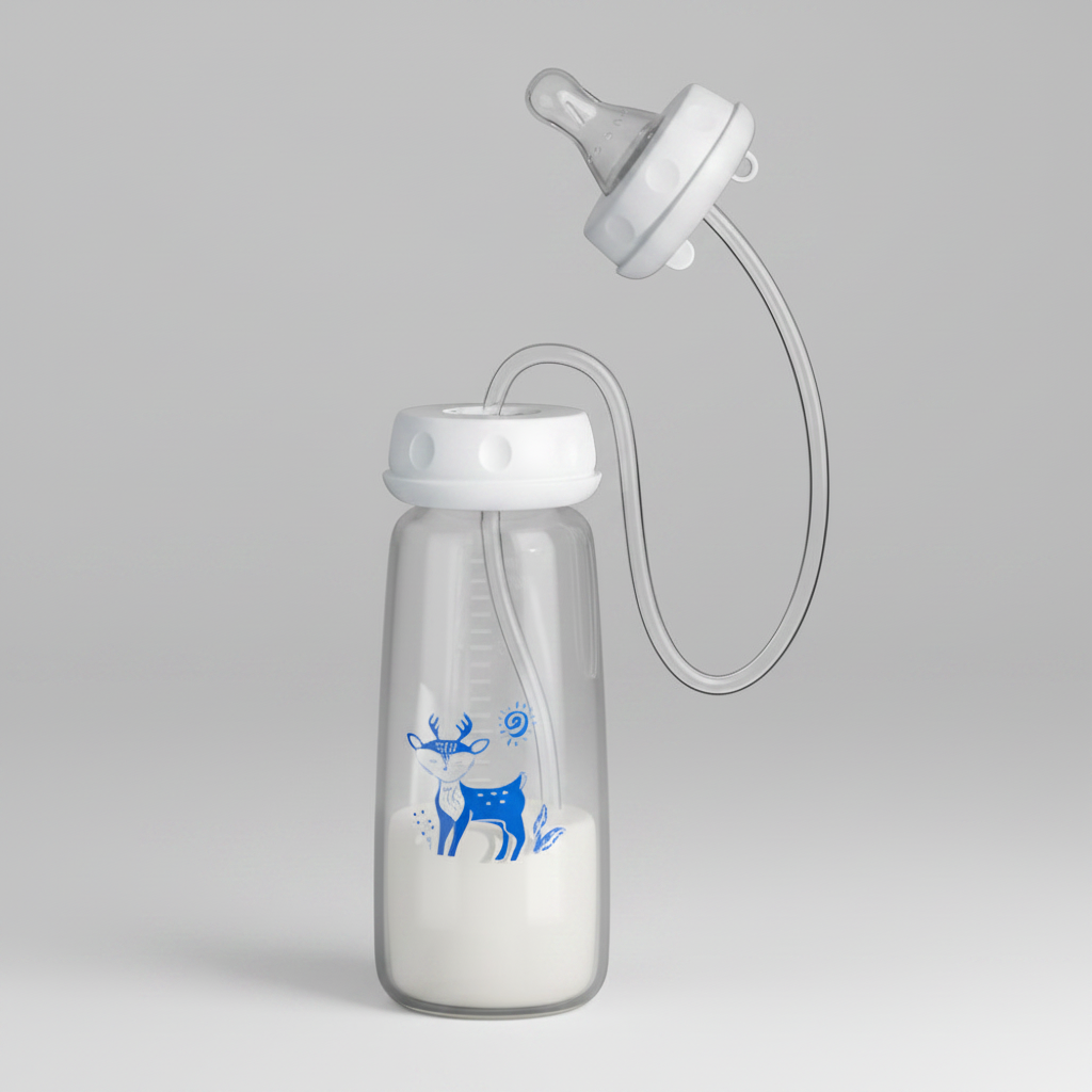 Hands-Free Baby Bottle Feeding Support for Independent