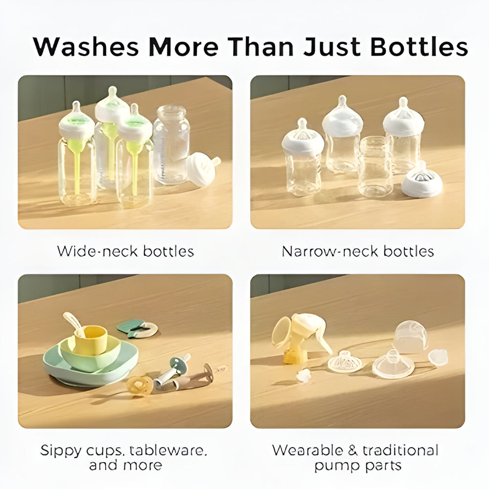 Electric Countertop Baby Bottle Washer & Feeding Cleaner