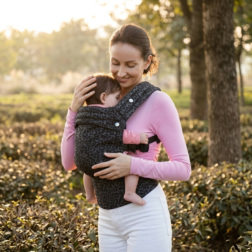 Ergonomic Baby Carrier with Adjustable Infant Sling
