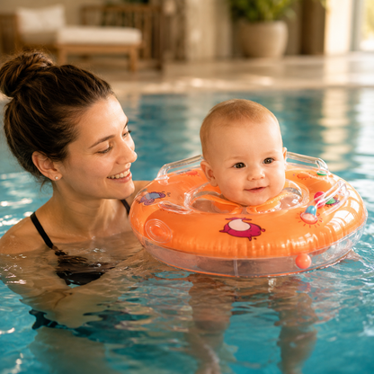 Adjustable Infant Bath Float Ring – Safe Neck Support