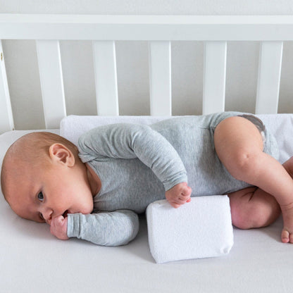 Baby Crib Sleep Positioner Pillow – Anti-Roll Design
