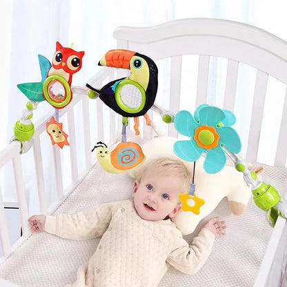 Baby Stroller Arch Toy – Hanging Sensory Activity Toy for Babies