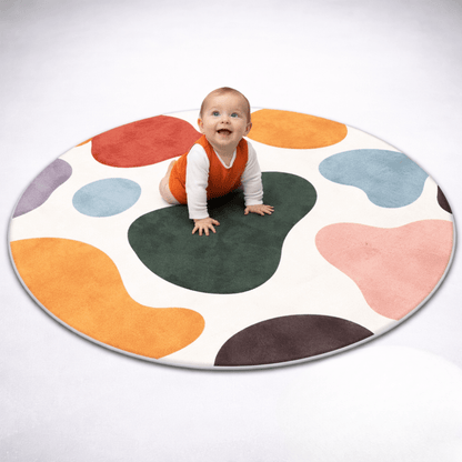 Cushioned Baby Play Mat - Soft, Non-Slip, Portable Crawling Mat for Safe Play