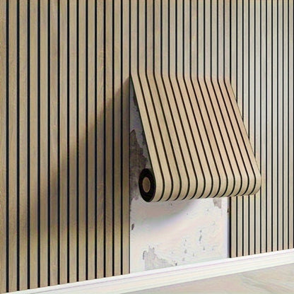 3D Wood-Effect Self-Adhesive PVC Wall Panels
