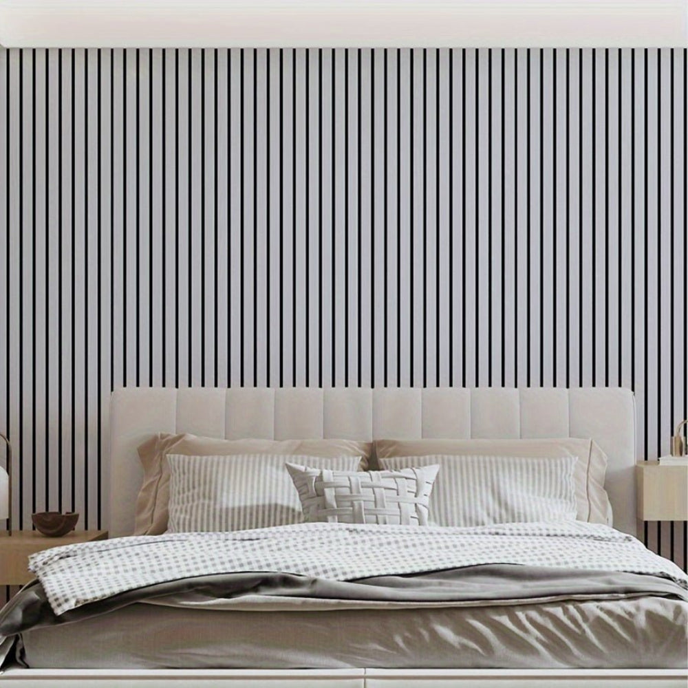 3D Wood-Effect Self-Adhesive PVC Wall Panels