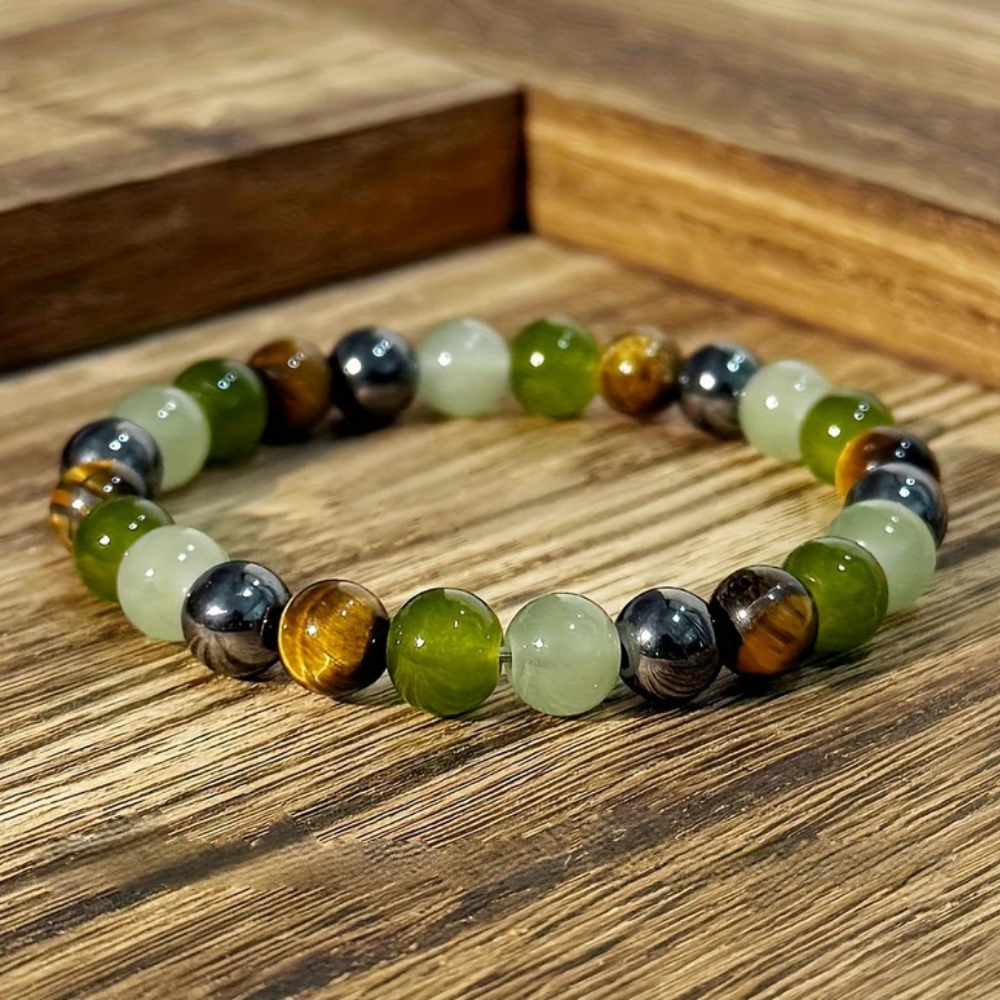 Beaded Birthstone Bracelet - Natural Stone Gift for Mother's Day