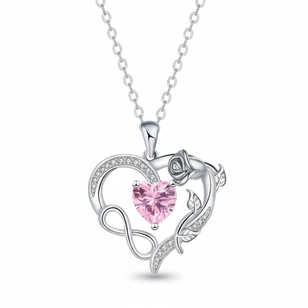 Elegant Gift Box with Teddy Bear, Preserved Rose & Jewelry Display – Perfect Keepsake