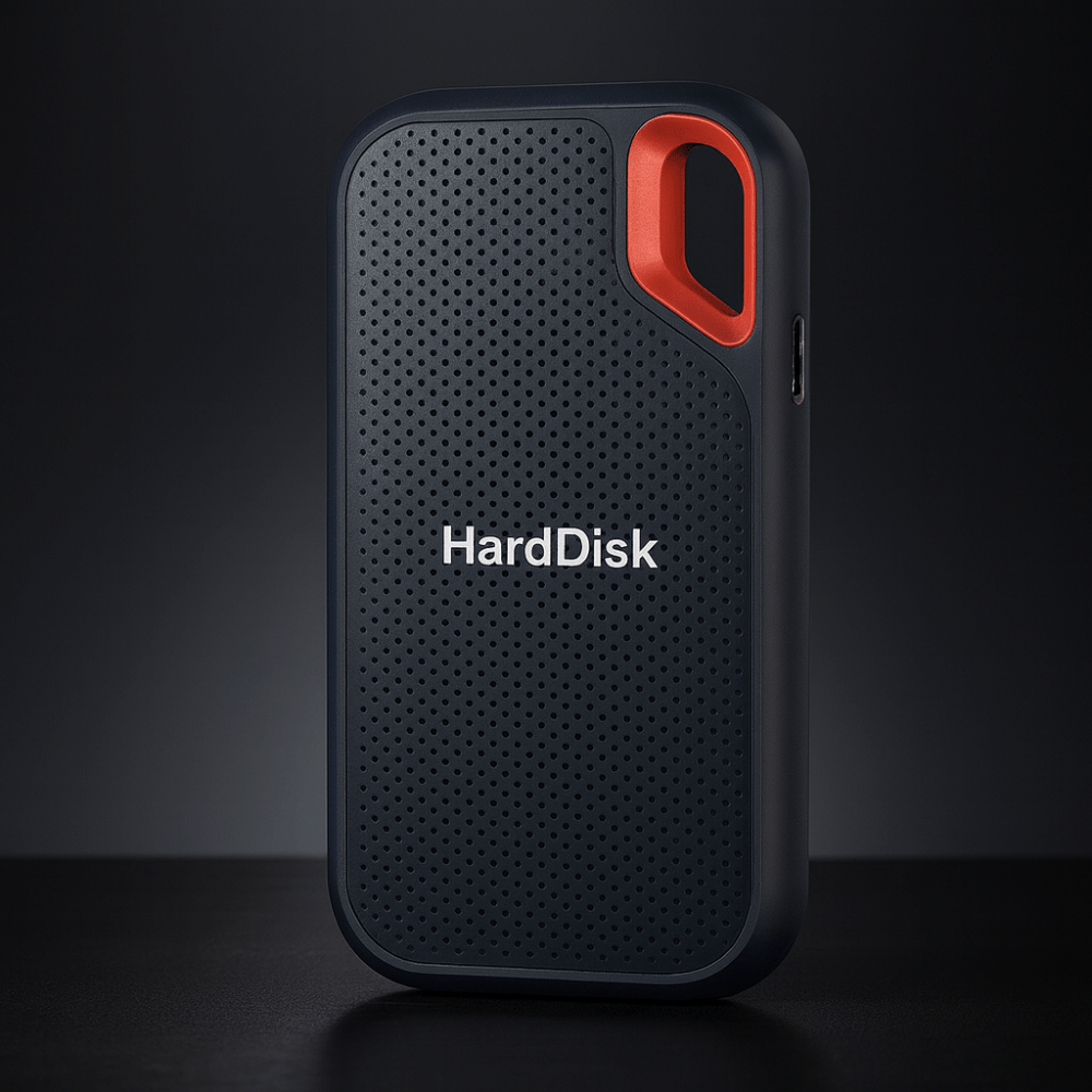 Fast, Portable External Hard Drive for Rapid Data Storage