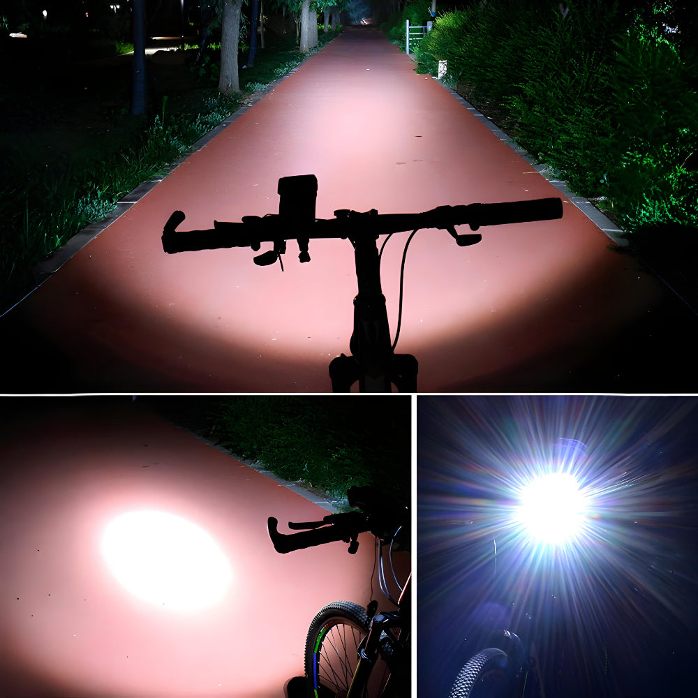 All-in-One Bike Light with Phone Mount, Power Bank & Horn – The Ultimate Cycling Accessory