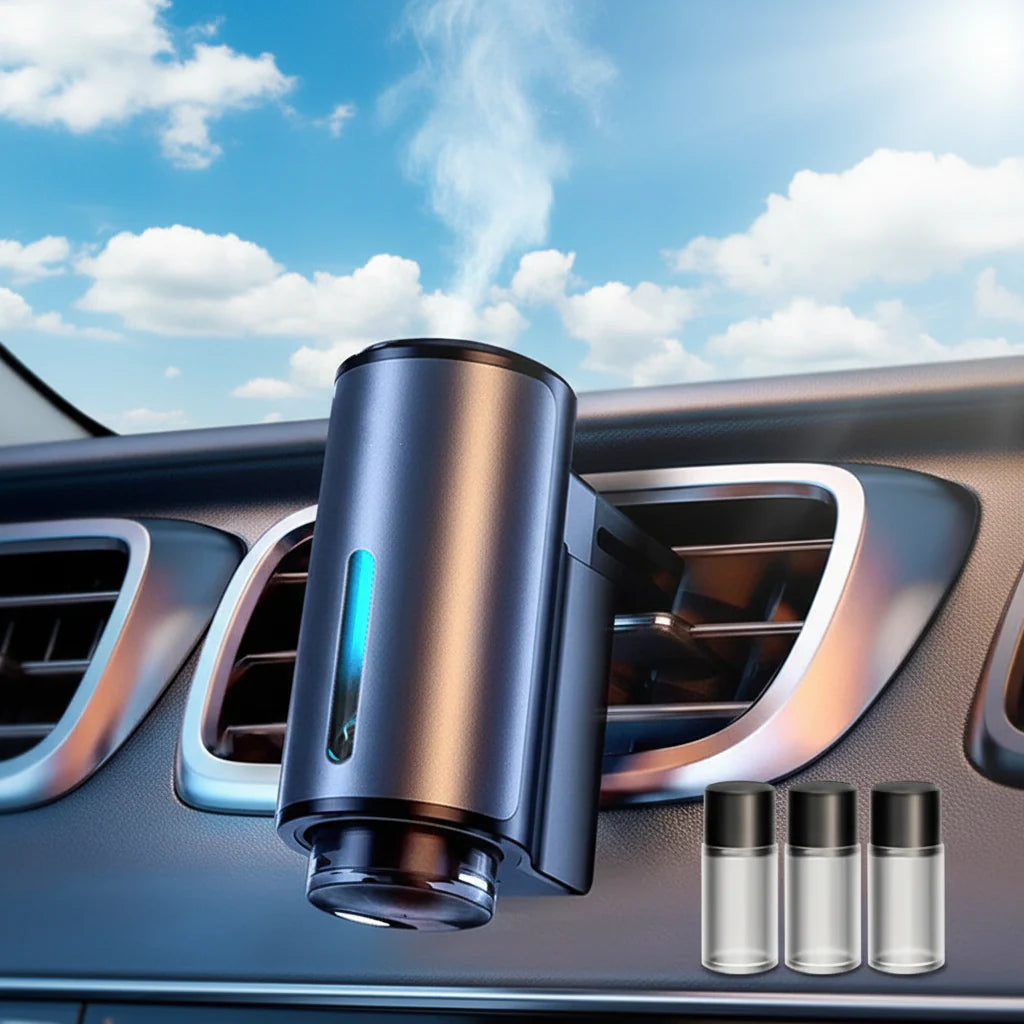 Car Air Freshener Vent Clip — Aromatherapy Essential Oil Diffuser for a Fresh, Relaxing Drive