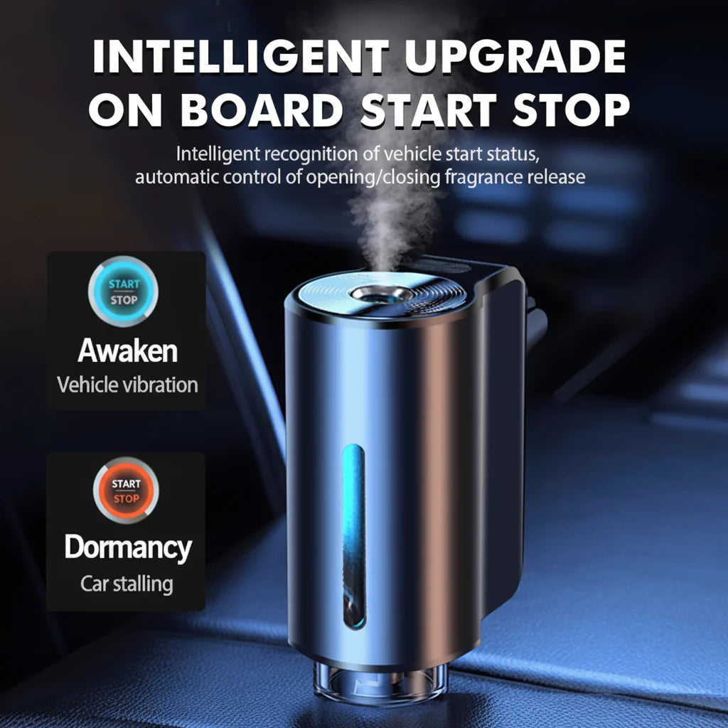 Car Air Freshener Vent Clip — Aromatherapy Essential Oil Diffuser for a Fresh, Relaxing Drive