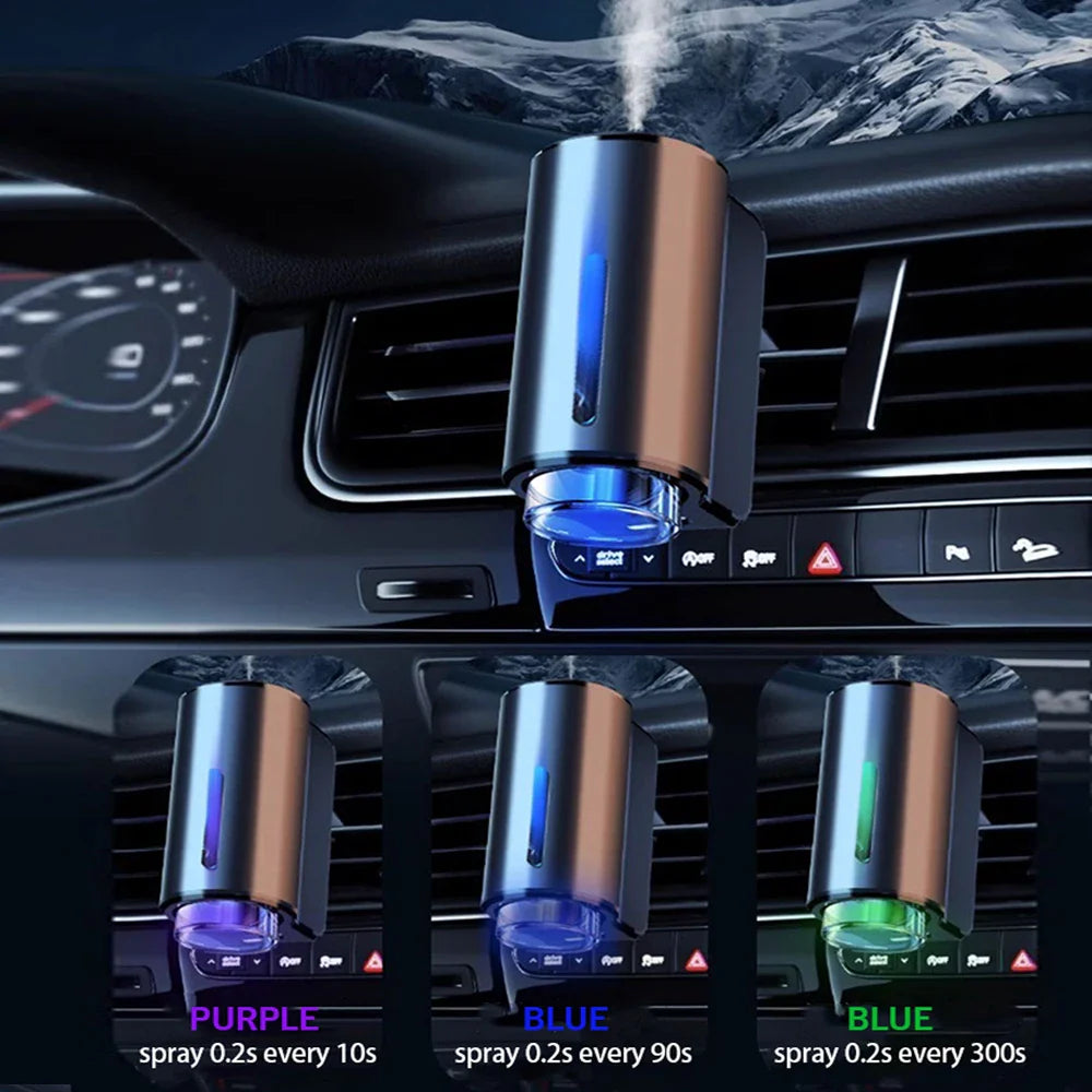 Car Air Freshener Vent Clip — Aromatherapy Essential Oil Diffuser for a Fresh, Relaxing Drive