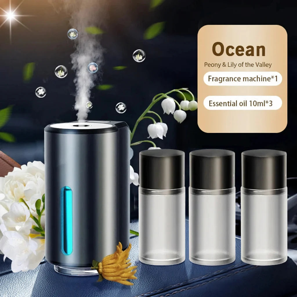 Car Air Freshener Vent Clip — Aromatherapy Essential Oil Diffuser for a Fresh, Relaxing Drive