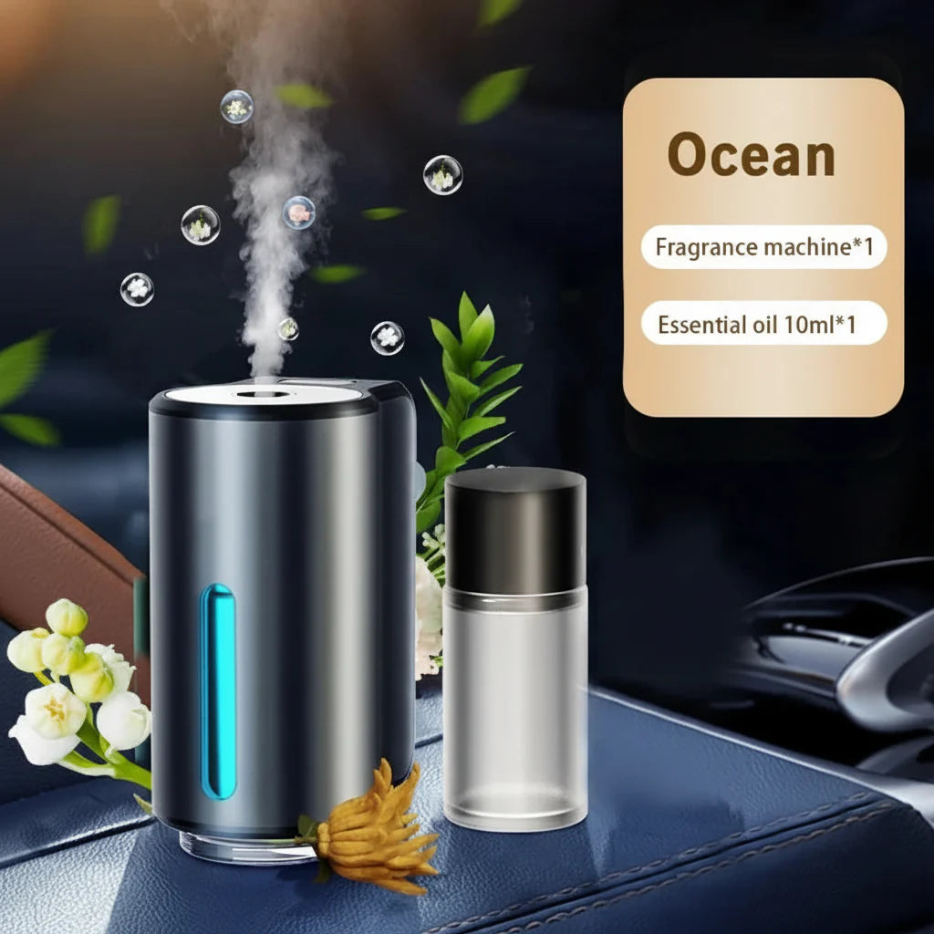 Car Air Freshener Vent Clip — Aromatherapy Essential Oil Diffuser for a Fresh, Relaxing Drive