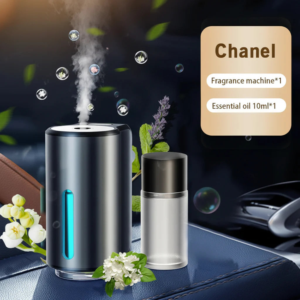 Car Air Freshener Vent Clip — Aromatherapy Essential Oil Diffuser for a Fresh, Relaxing Drive