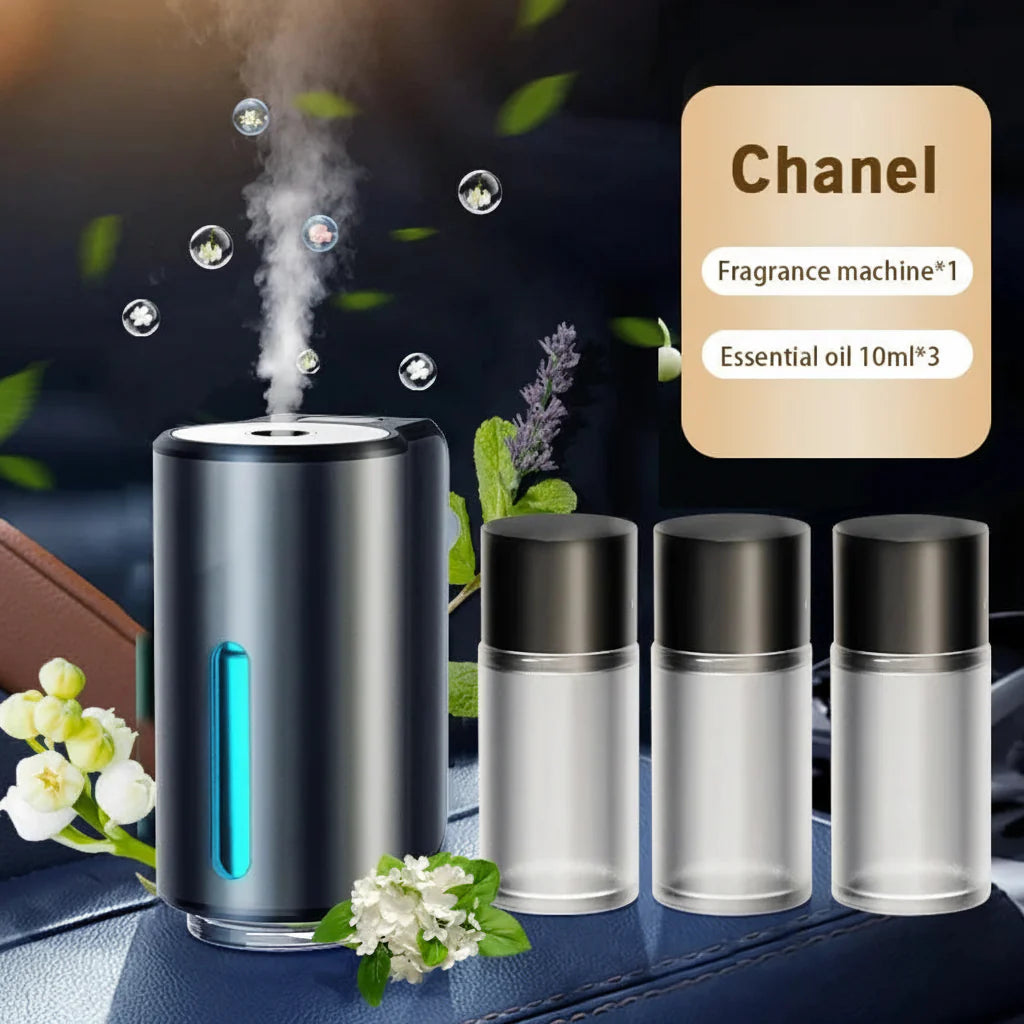Car Air Freshener Vent Clip — Aromatherapy Essential Oil Diffuser for a Fresh, Relaxing Drive