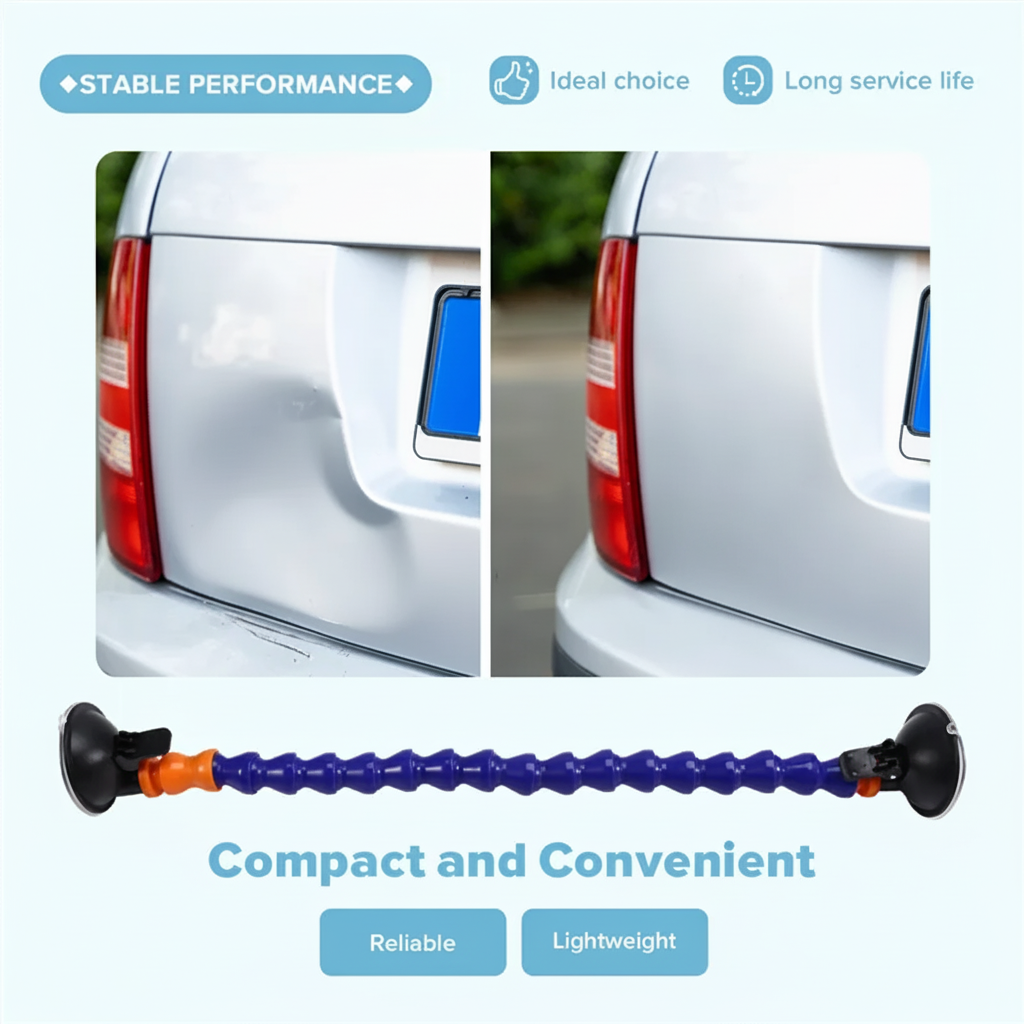 Car Dent Puller with Suction Cup – Paintless Auto Body Repair Tool