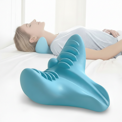 Ergonomic Cervical Neck Pillow with Foam Support for Pain Relief and Superior Comfort
