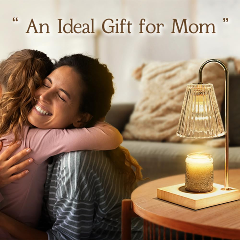 Electric Wax Warmer Table Lamp - Melt Wax and Create Cozy Candlelight