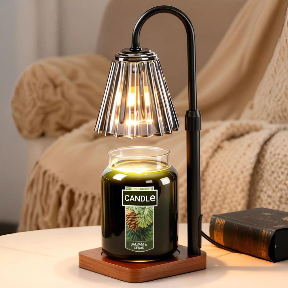 Electric Wax Warmer Table Lamp - Melt Wax and Create Cozy Candlelight