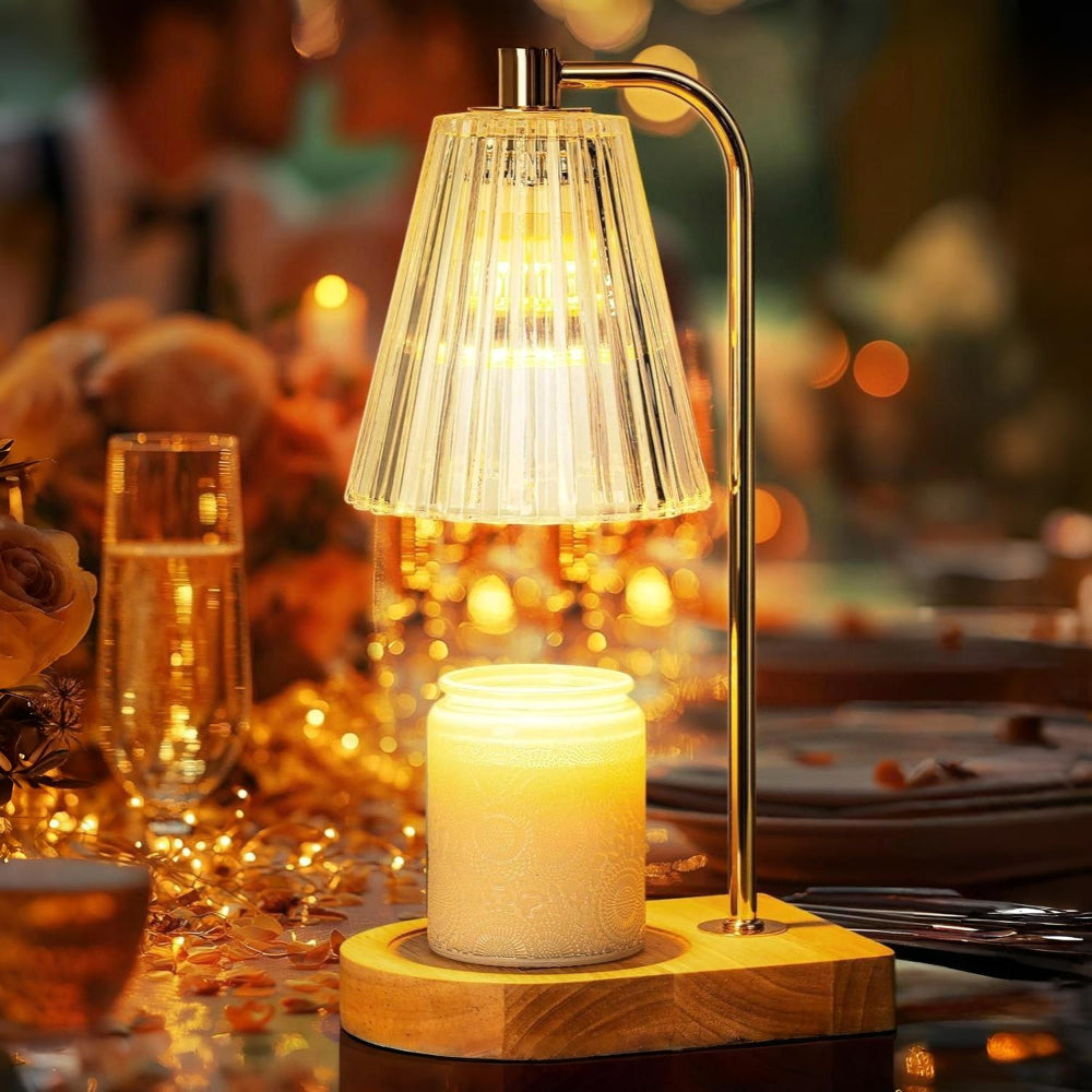 Electric Wax Warmer Table Lamp - Melt Wax and Create Cozy Candlelight
