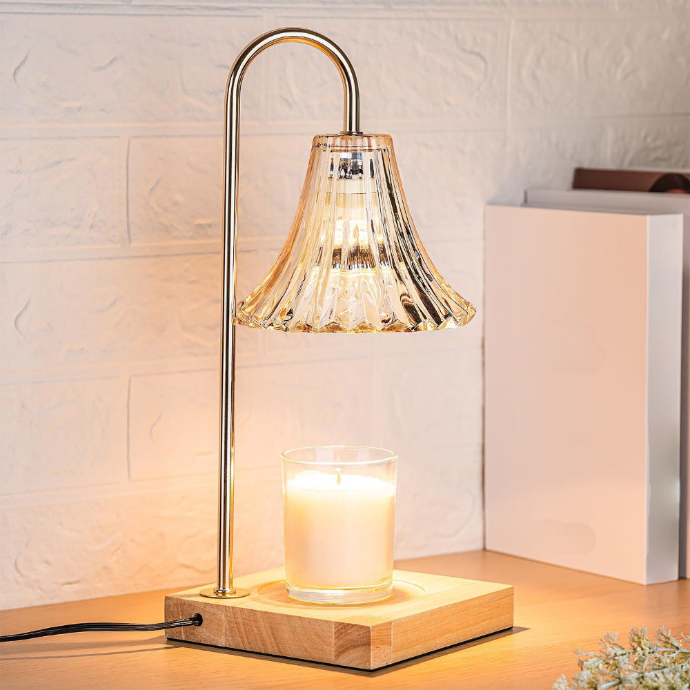 Electric Wax Warmer Table Lamp - Melt Wax and Create Cozy Candlelight