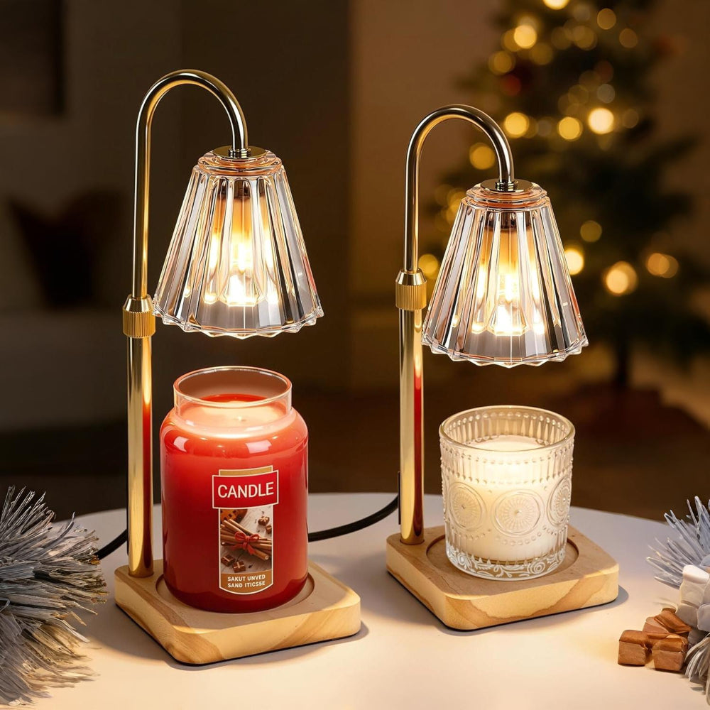 Electric Wax Warmer Table Lamp - Melt Wax and Create Cozy Candlelight