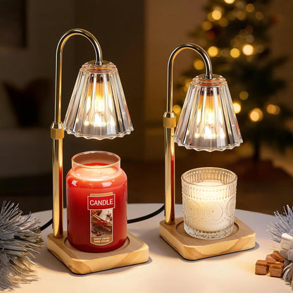 Electric Wax Warmer Table Lamp - Melt Wax and Create Cozy Candlelight