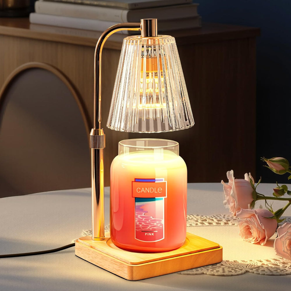Electric Wax Warmer Table Lamp - Melt Wax and Create Cozy Candlelight